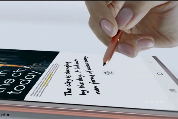 Samsung's S Pen support