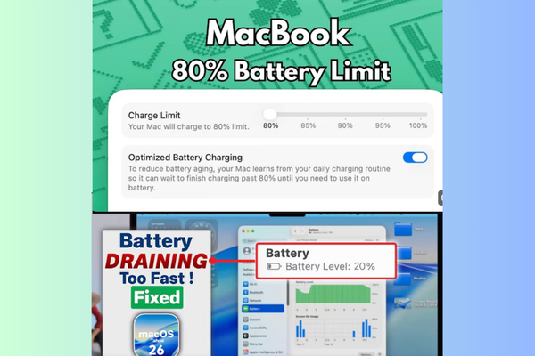 macOS Tahoe 26.4 Battery and charging