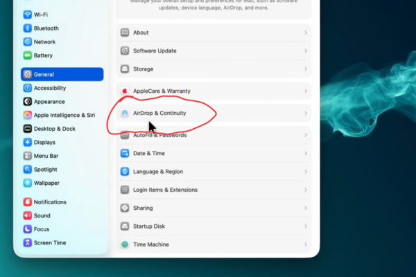  macOS Tahoe 26.4 Airdrop and Continuity