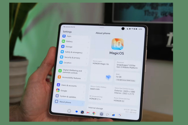Honor Magic V6 IOS