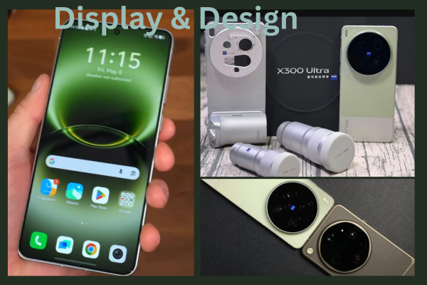 Vivo X300 ultra Display and Design