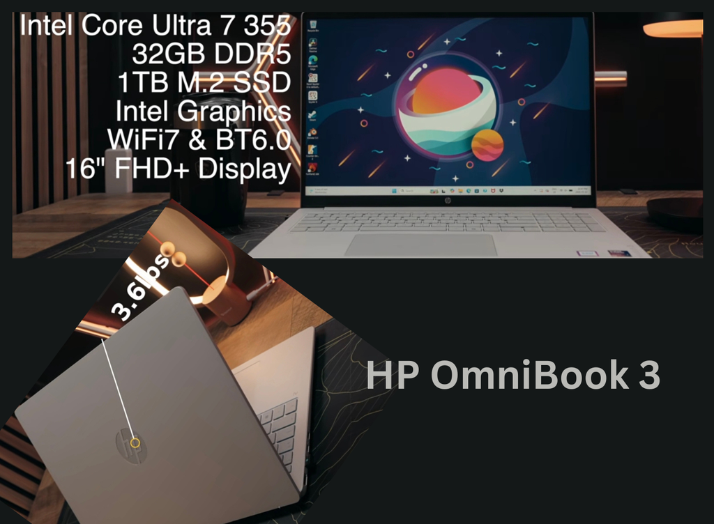 HP OmniBook 3 16 inch Design