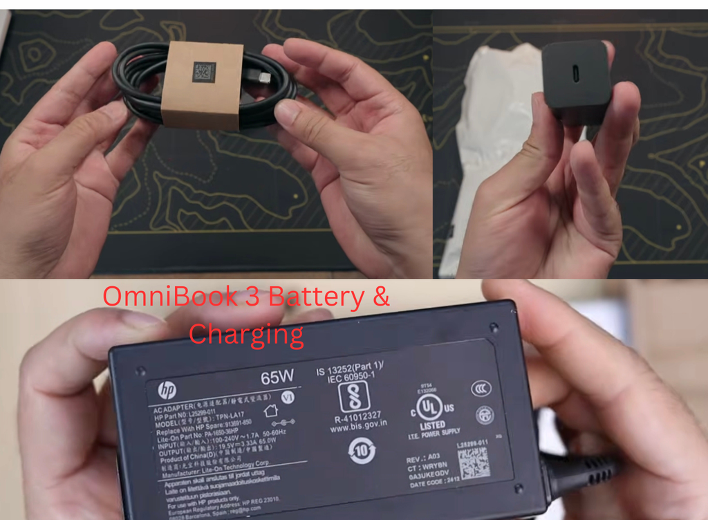 HP OmniBook 3 Battery Details